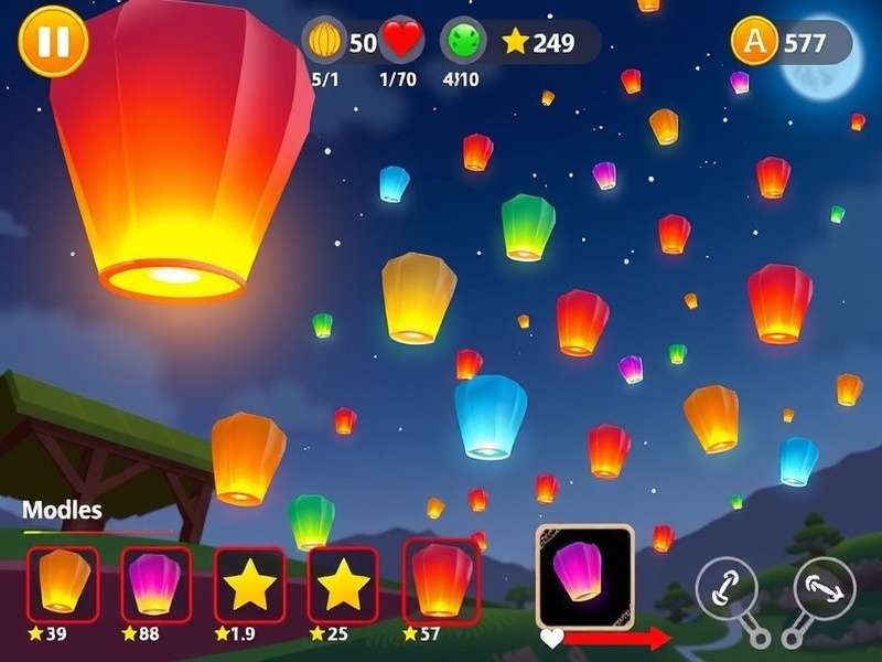 Lantern Launch Leader different game modes and lantern selection